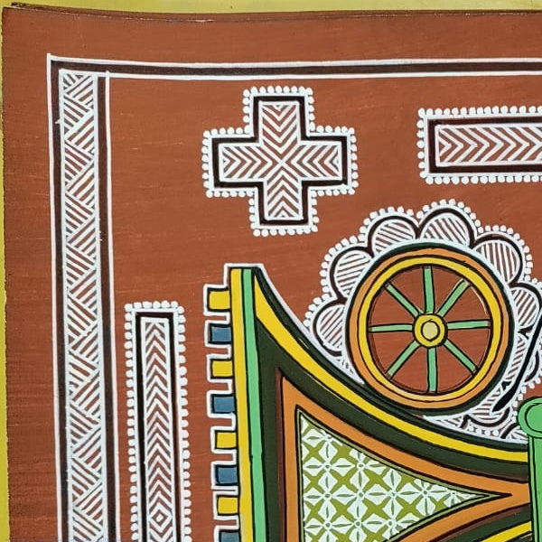 shop Mandana Art - Painting ~ Bullock Cart