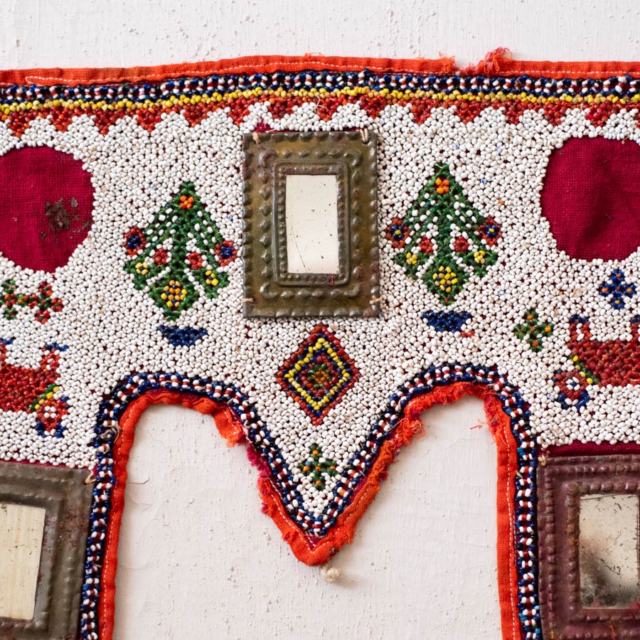 Handmade Old & Antique Bead Work - toran