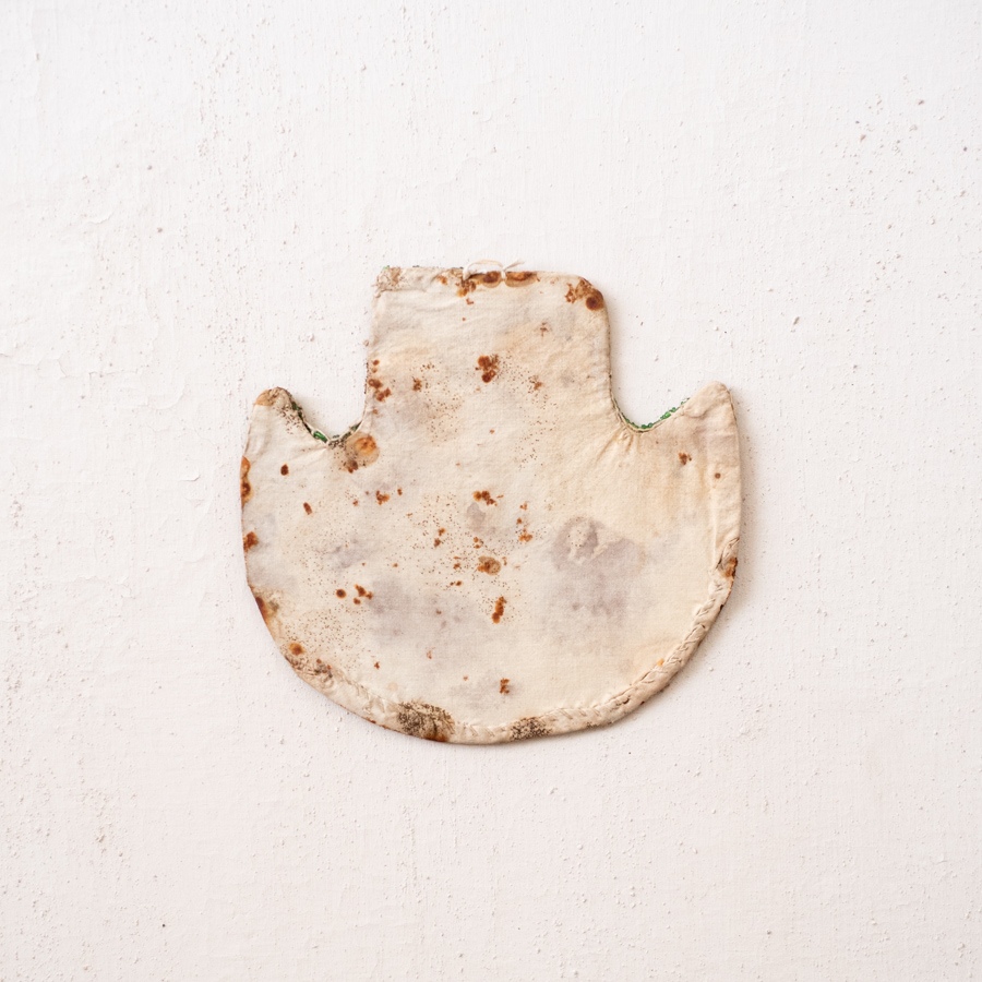 Handmade Antique Bead Work - Fan