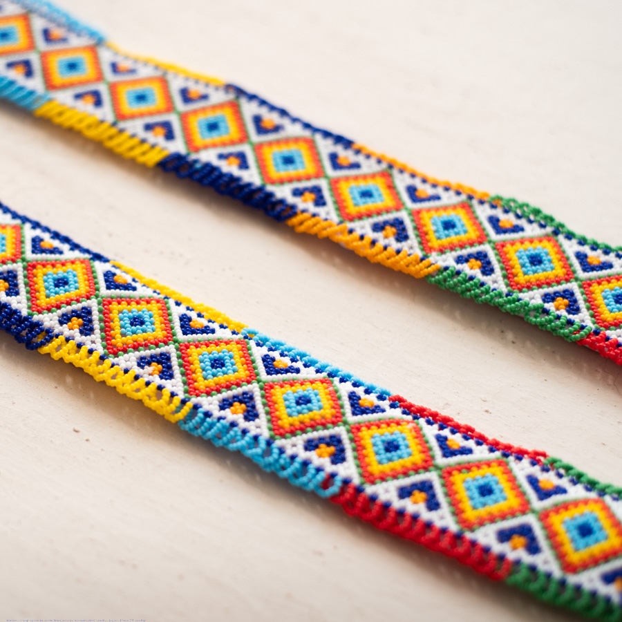 Handmade Bead Temple Toran