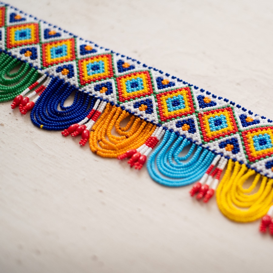 Handmade Bead Temple Toran