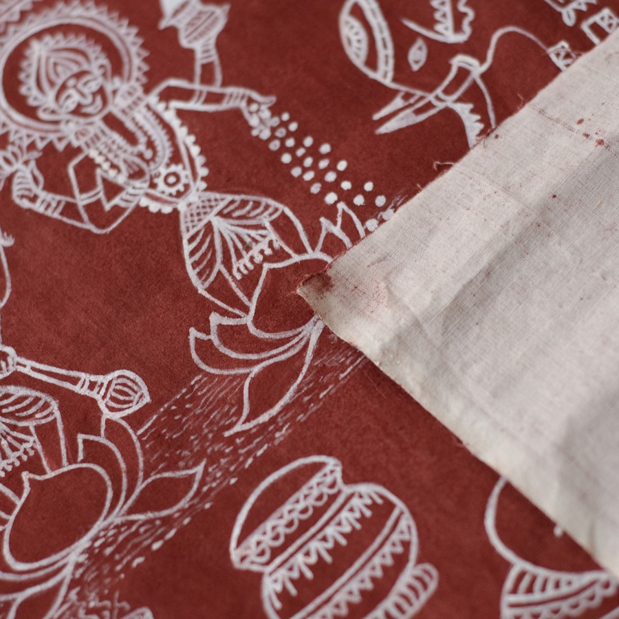 Traditional Muriya Painting | Bhitti Chitra chhatisgarh - Lakshmi 