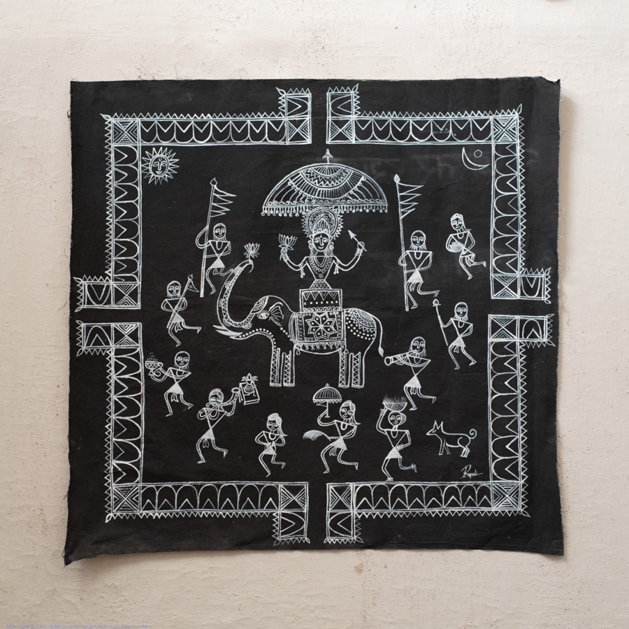 Traditional Muriya Painting | Bhitti Chitra chhatisgarh - Mavli Bihav