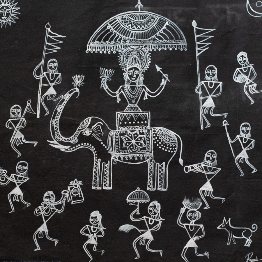 Traditional Muriya Painting | Bhitti Chitra chhatisgarh - Mavli Bihav