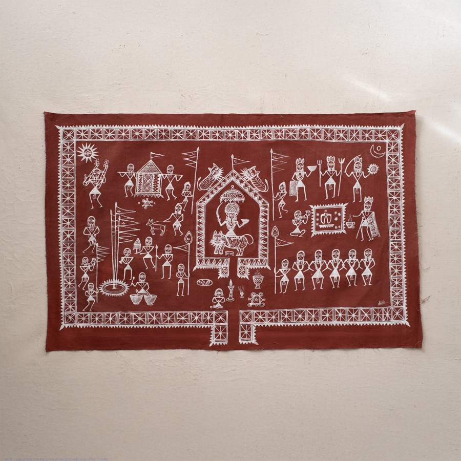 Traditional Muriya Painting | Bhitti Chitra chhatisgarh