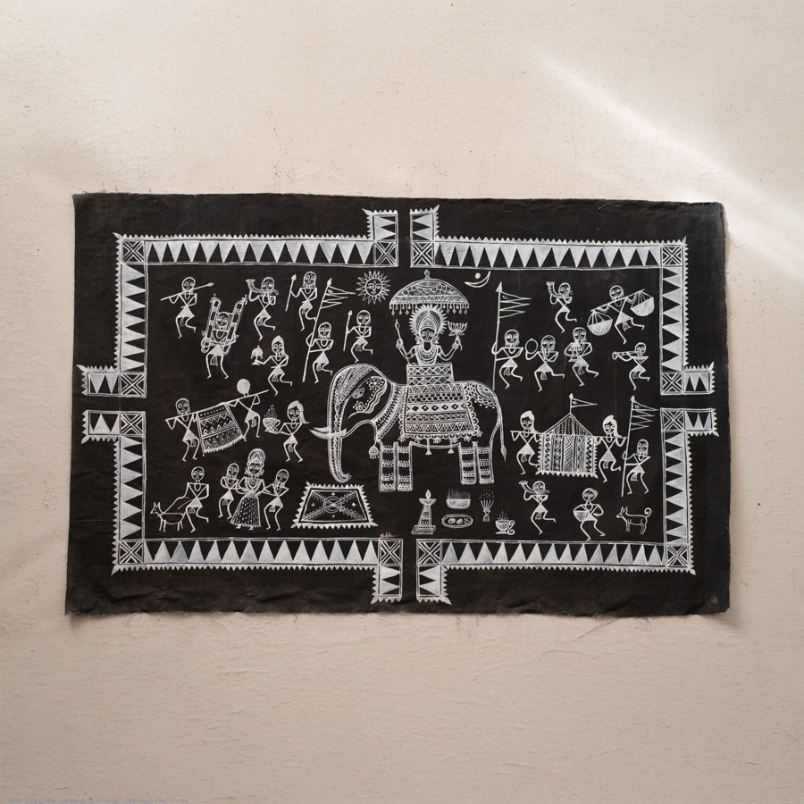 Traditional Muriya Painting | Bhitti Chitra chhatisgarh