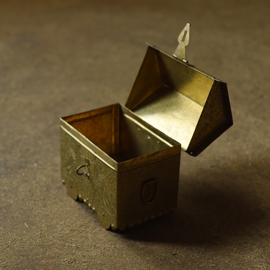 handmade Brass Multi Purpose Storage Box