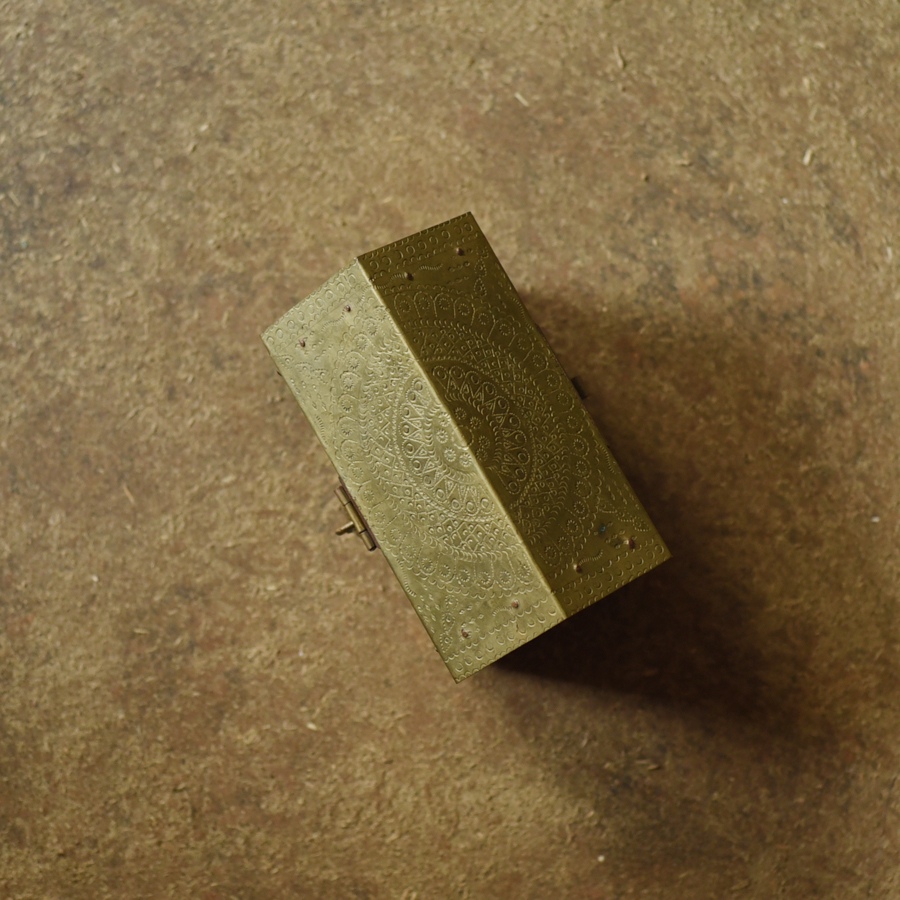 handmade Brass Multi Purpose Storage Box