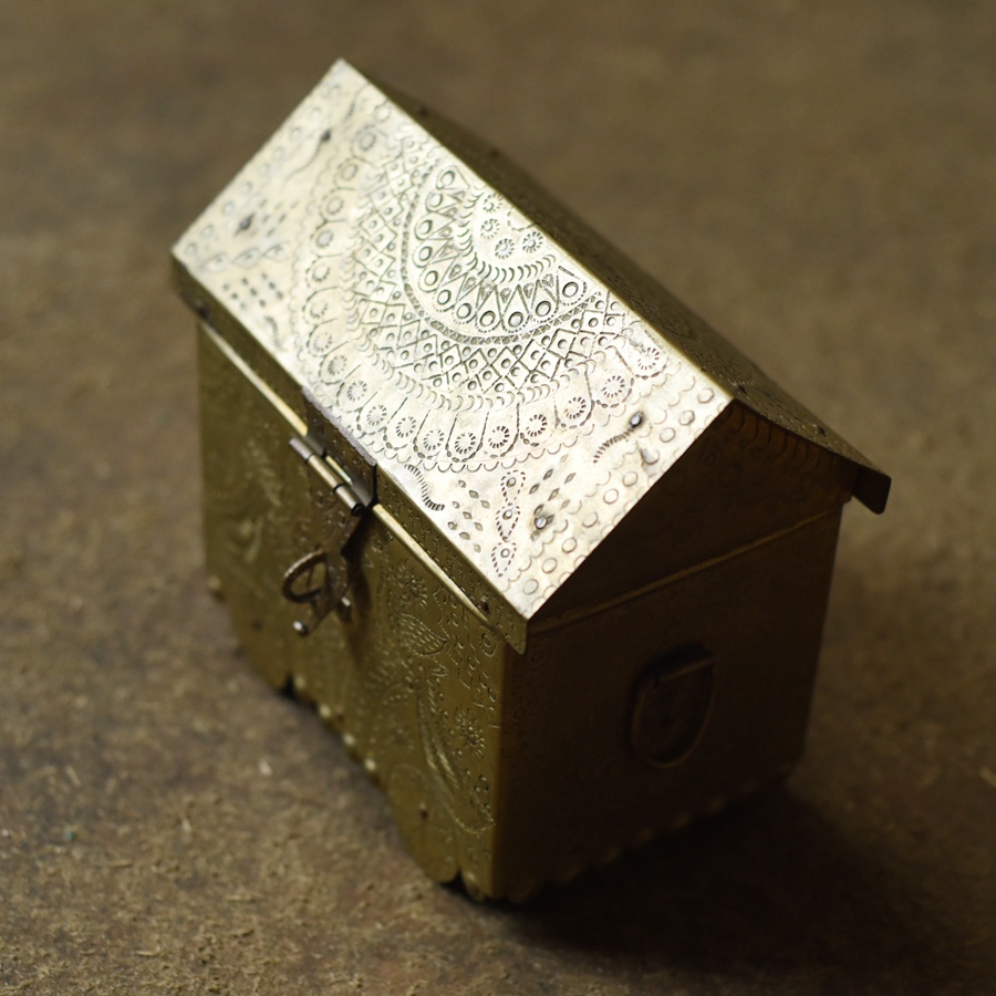 handmade Brass Multi Purpose Storage Box