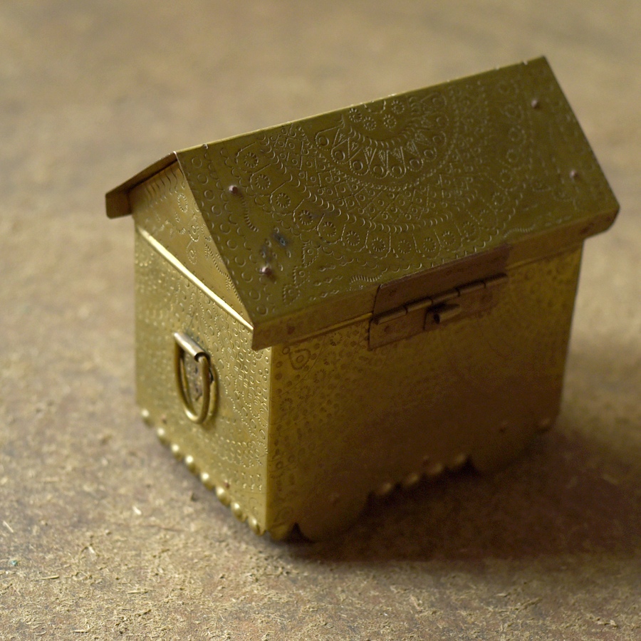 handmade Brass Multi Purpose Storage Box