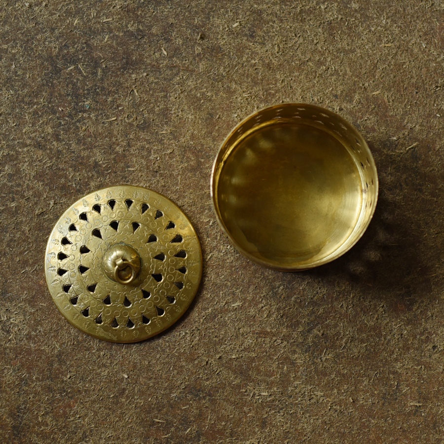 handmade brass candle stand