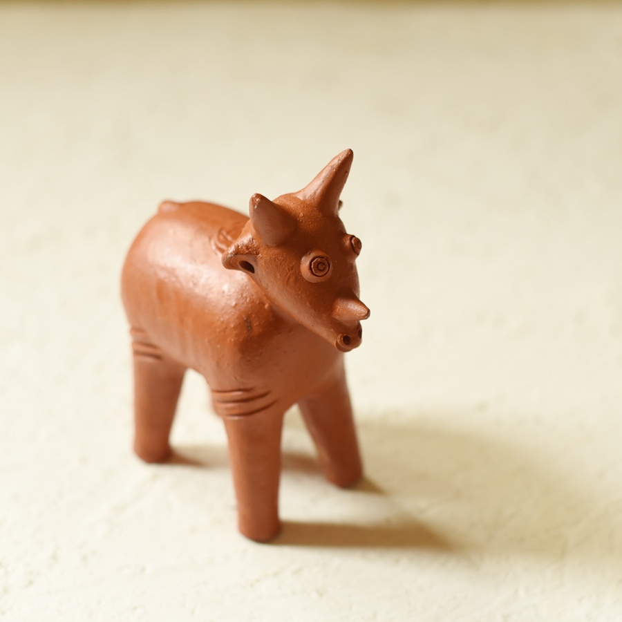 Shop Terracotta Handmade Clay Genda / Rhino