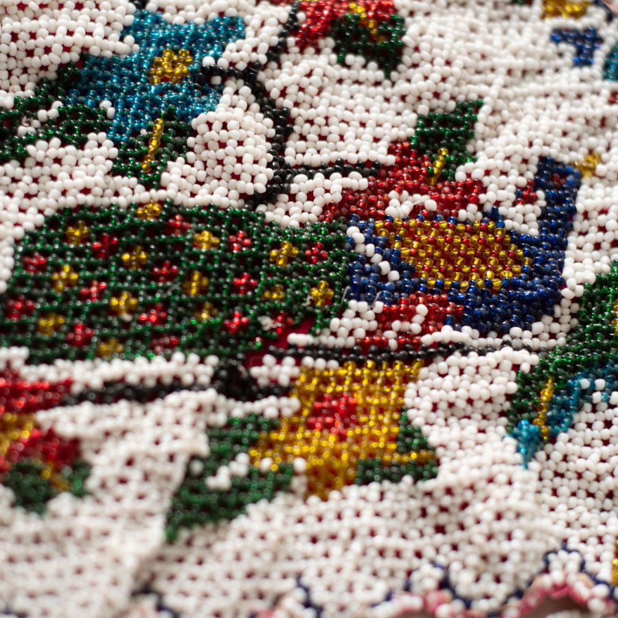 Saurashtra Bead Work - Old & Antique Wall Hanging - Toran