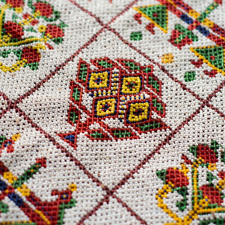 Saurashtra Bead Work - Old & Antique Wall Hanging Chakda