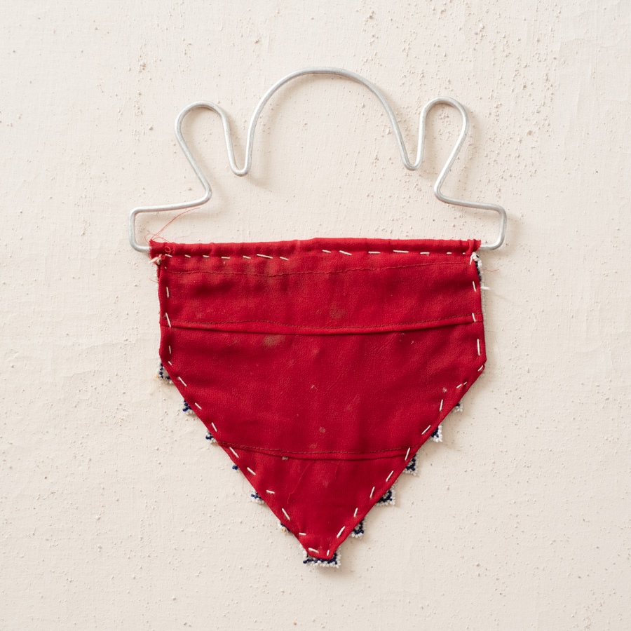 Saurashtra Bead Work - Old & Antique Wall Hanging - Shrinathji