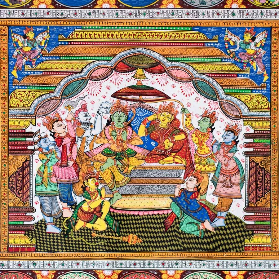 shop Traditional patachitra Painting ~ Ramayana