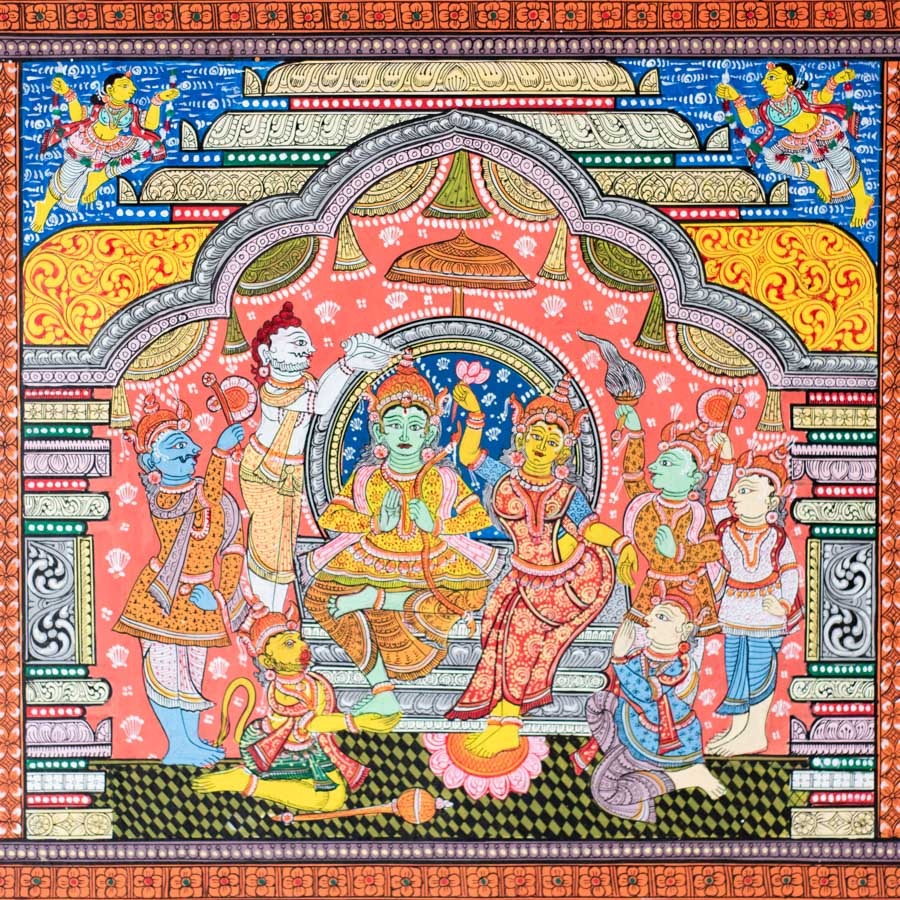 shop Traditional patachitra Painting ~ Ramayana Story