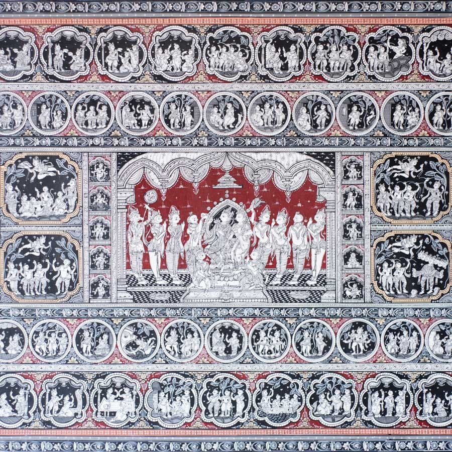 shop Pattachitra Traditional Natural Color Painting ~ Ramayana Story