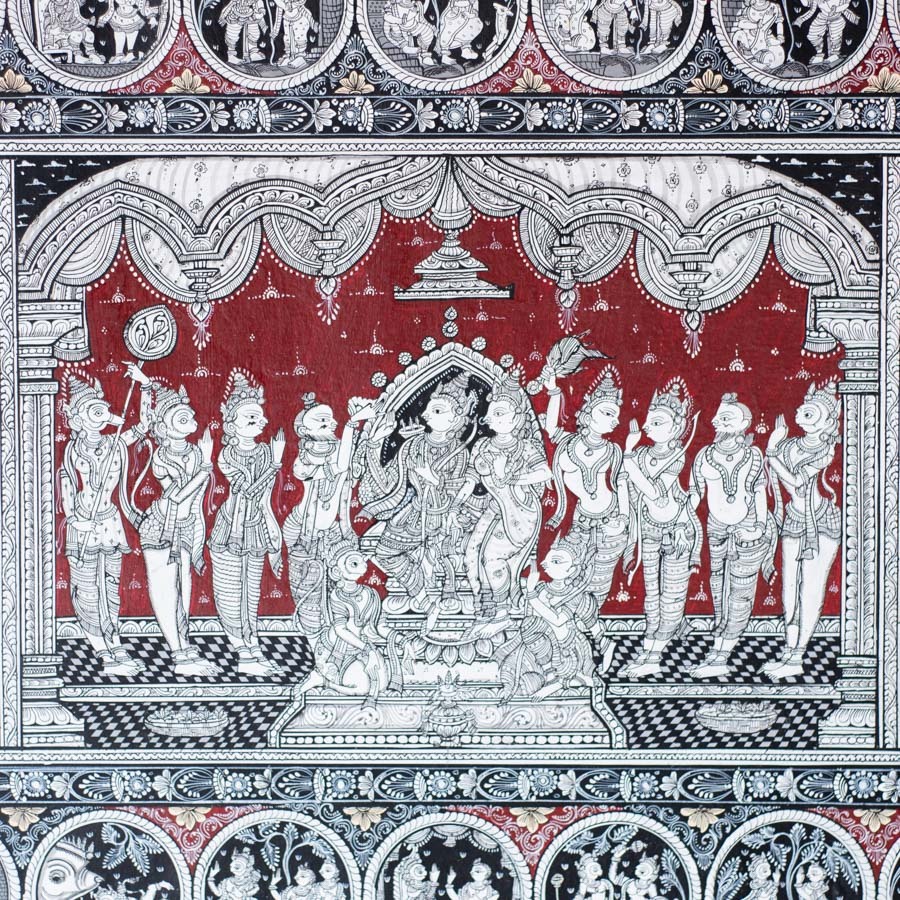 shop Pattachitra Traditional Natural Color Painting ~ Ramayana Story