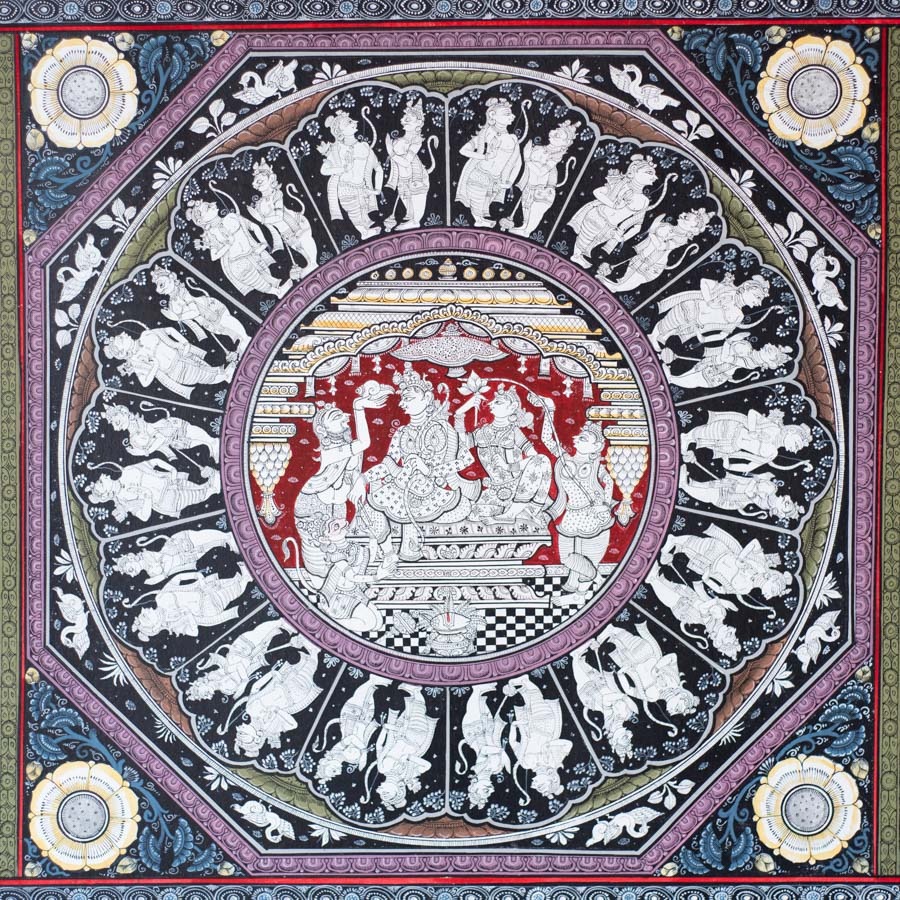 shop Traditional patachitra Painting ~ Shri Ram Story