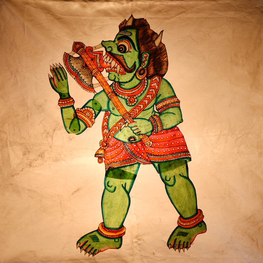 Shop Leather Puppets - Asura Hidimb