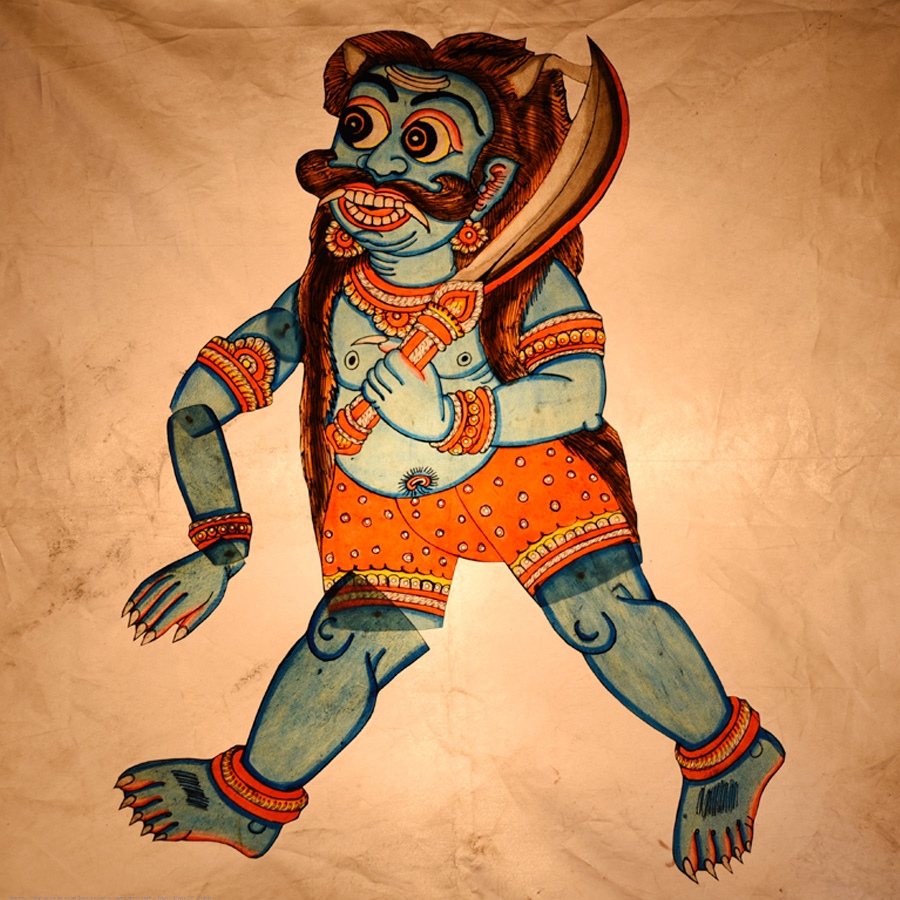 Shop Leather Puppets -  Asura - Kumbhakarna