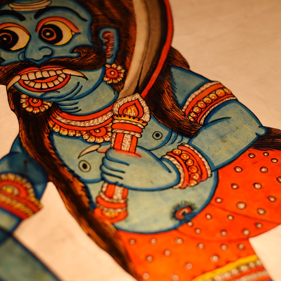 Shop Leather Puppets -  Asura - Kumbhakarna