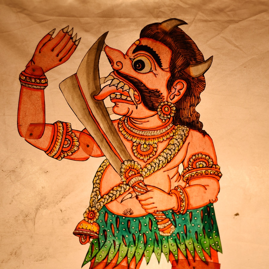 Shop Leather Puppets - Asura / Bakasura