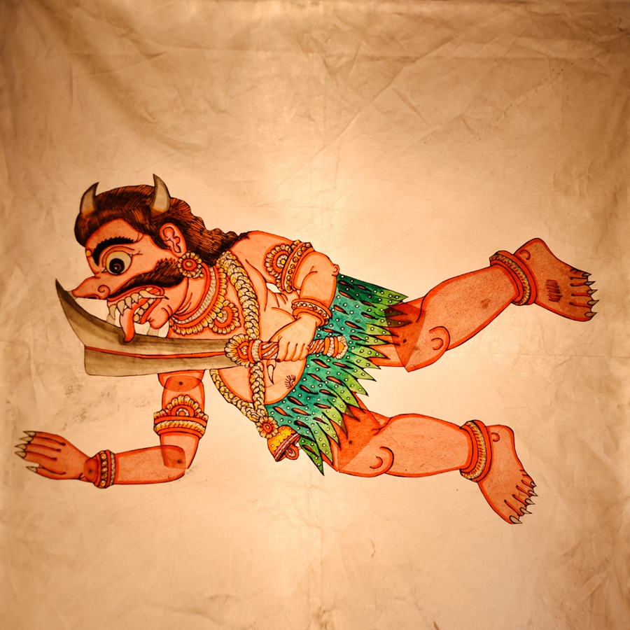 Shop Leather Puppets - Asura / Bakasura