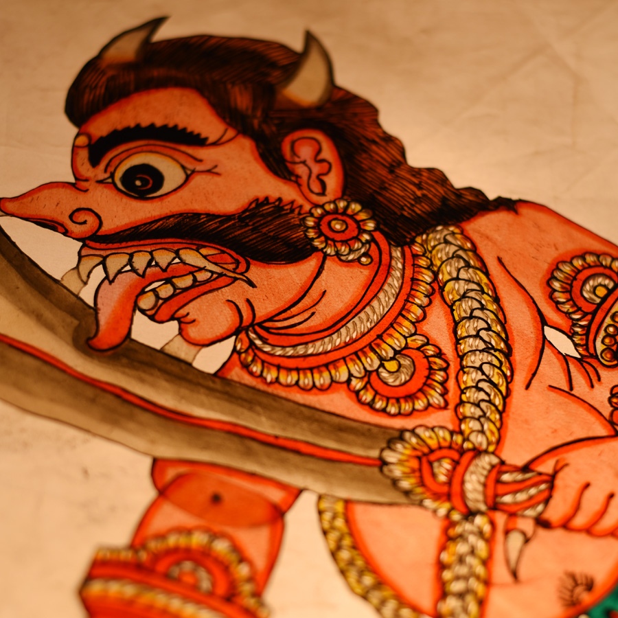 Shop Leather Puppets - Asura / Bakasura