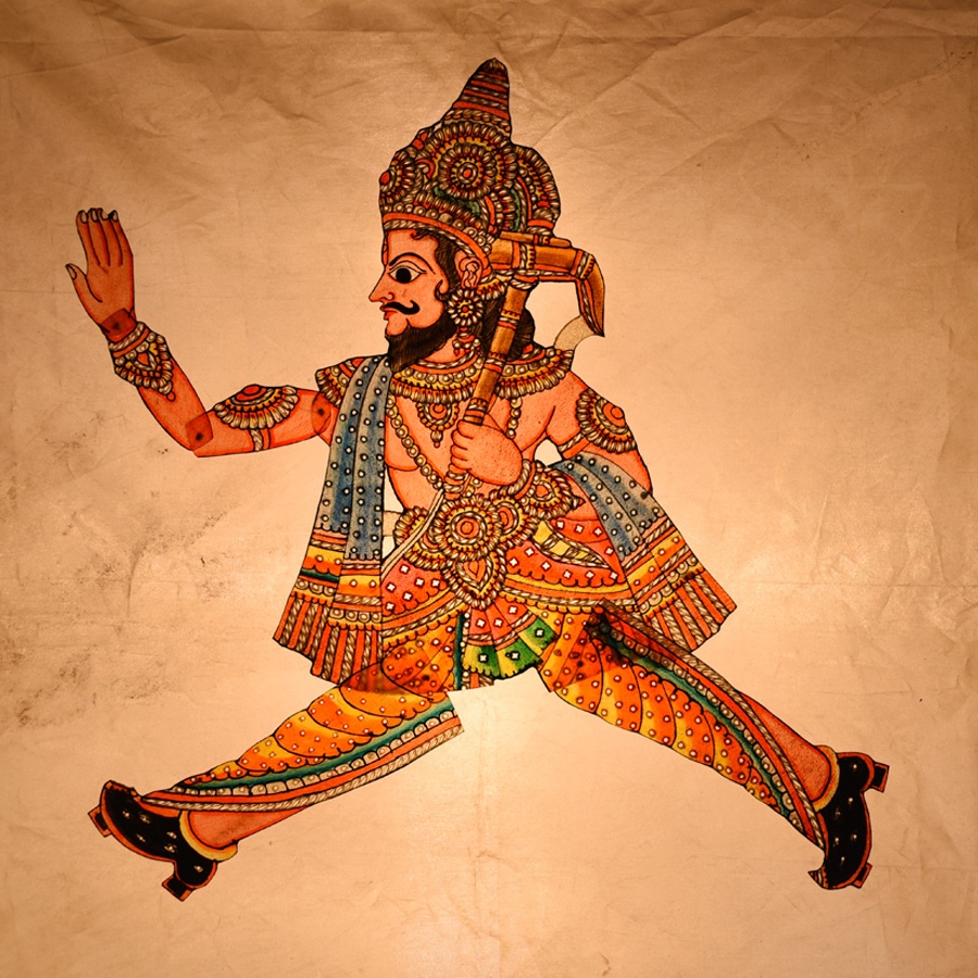 Shop Leather Puppets - Vishnu Dashavatar - Balram