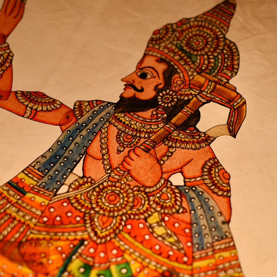 Shop Leather Puppets - Vishnu Dashavatar - Balram