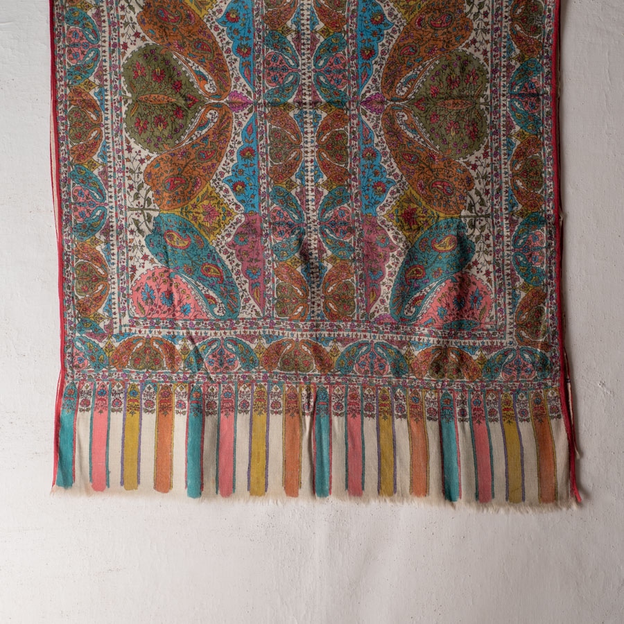 shop Pashmina Kani Shawl With Sozni Embroidery