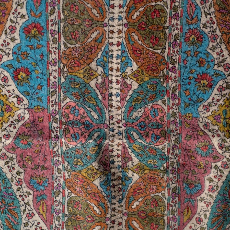 shop Pashmina Kani Shawl With Sozni Embroidery