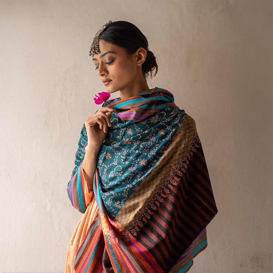 shop Pure Pashmina Woolen Stole
