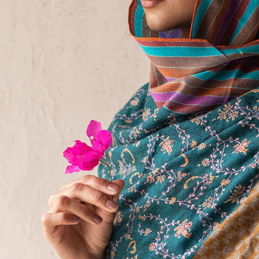 shop Pure Pashmina Woolen Stole