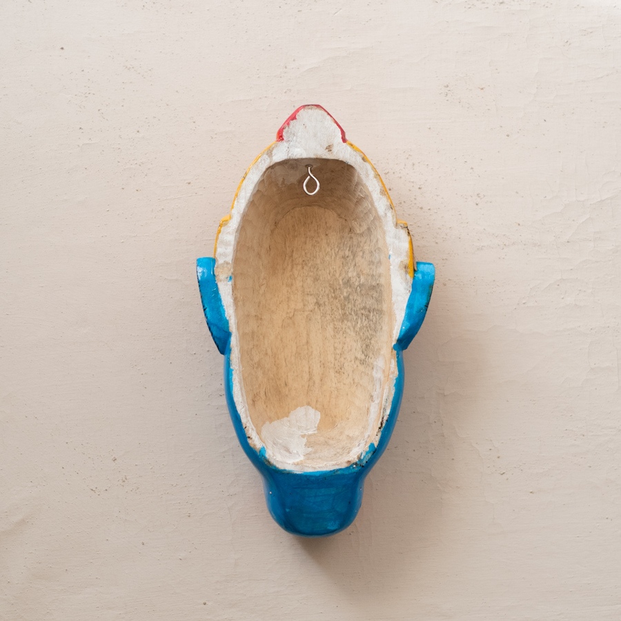 shop handmade wooden mask - Varaha Avatar