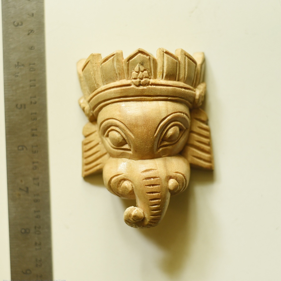 shop hand craft from bangal wooden mask - Ganesh