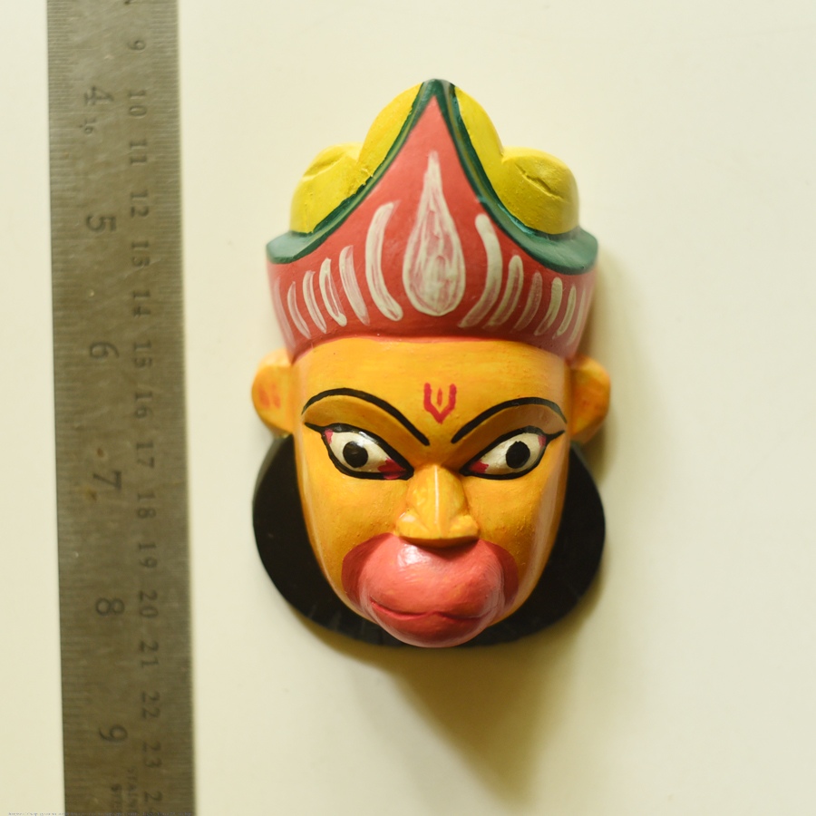 shop wooden mask - hanuman