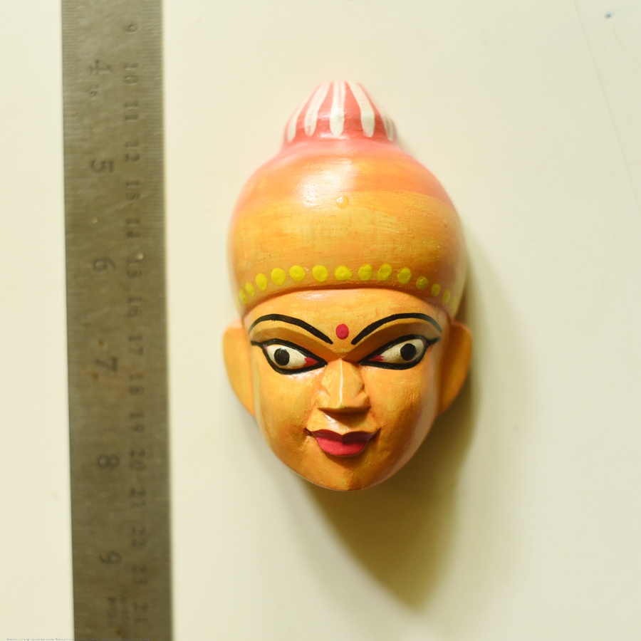 shop handmade wooden mask - Meera