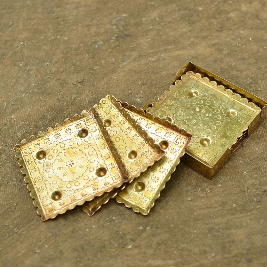 Shop Pure Brass - Handcrafted Brass Coaster