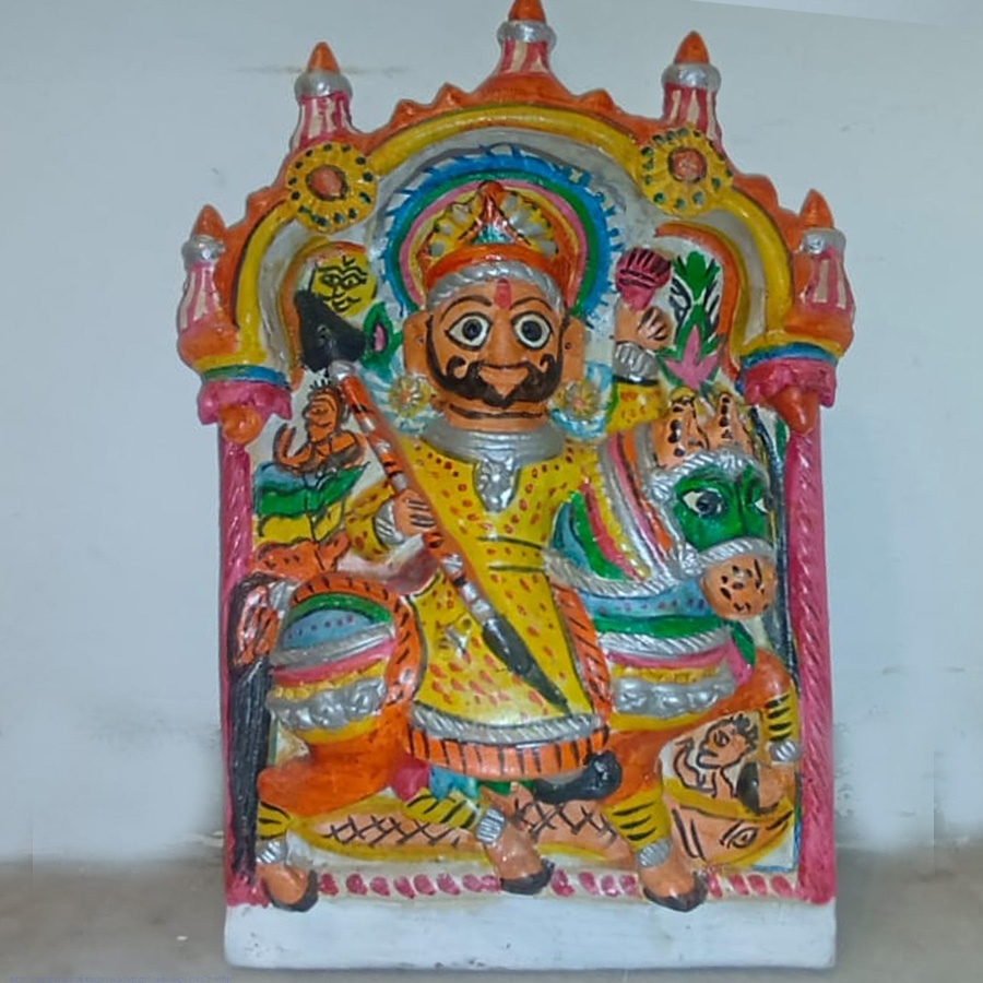 Mitti ki murti - Molela terracotta god goddess idols - Shivaji
