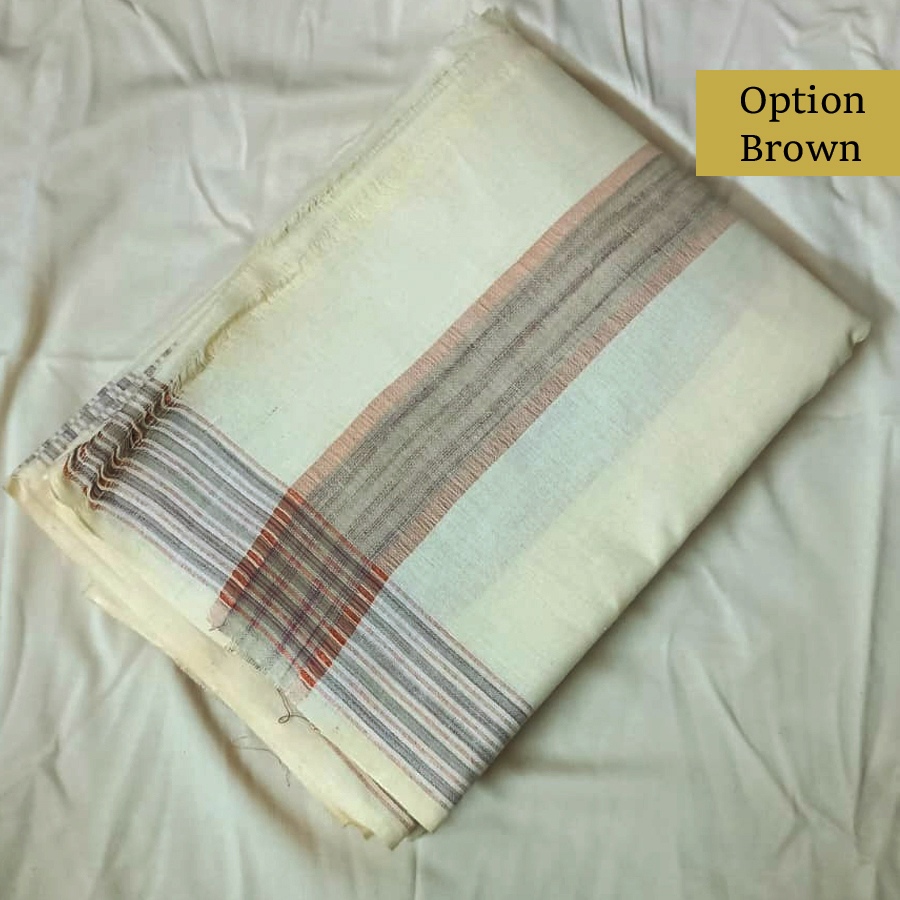 100% pure cotton Handloom Dhoti Khes
