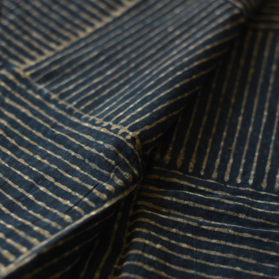 Exclusive Hand Block Printed Dabu Saree