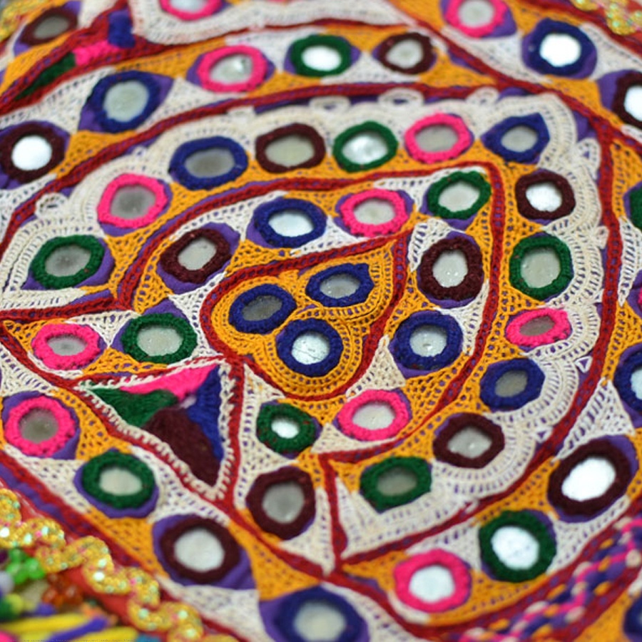 Pieces of Sindh ❂ Hand Embroidered Bag ❂ 92
