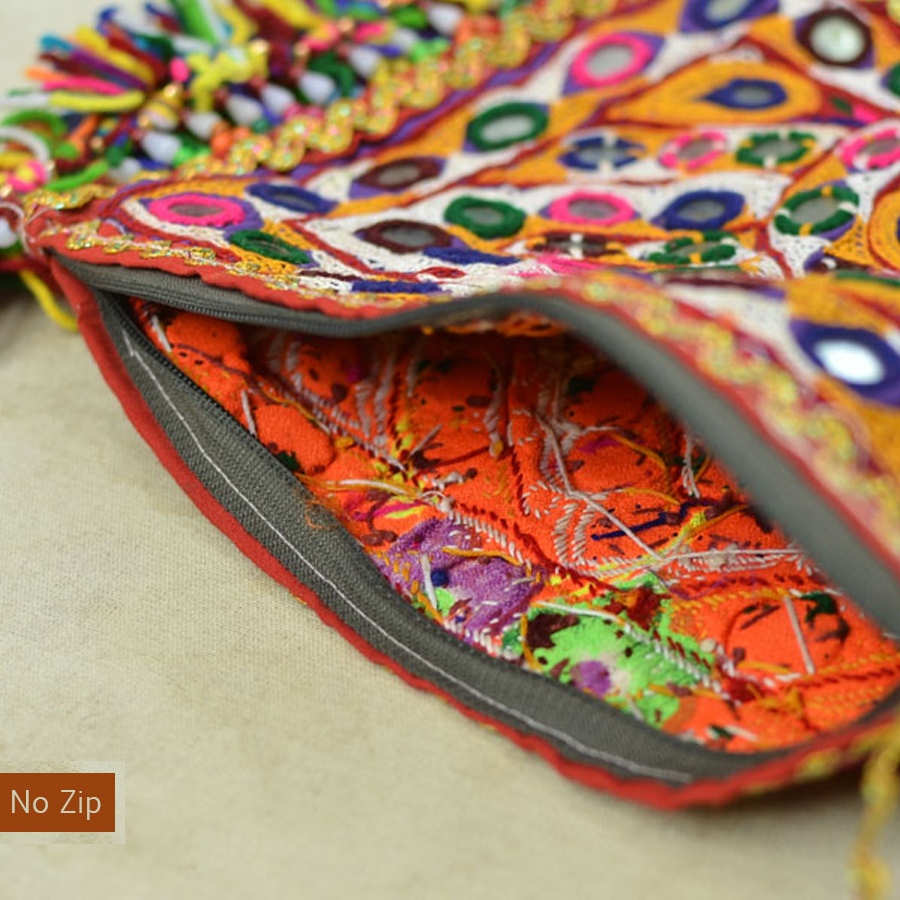 Pieces of Sindh ❂ Hand Embroidered Bag ❂ 92