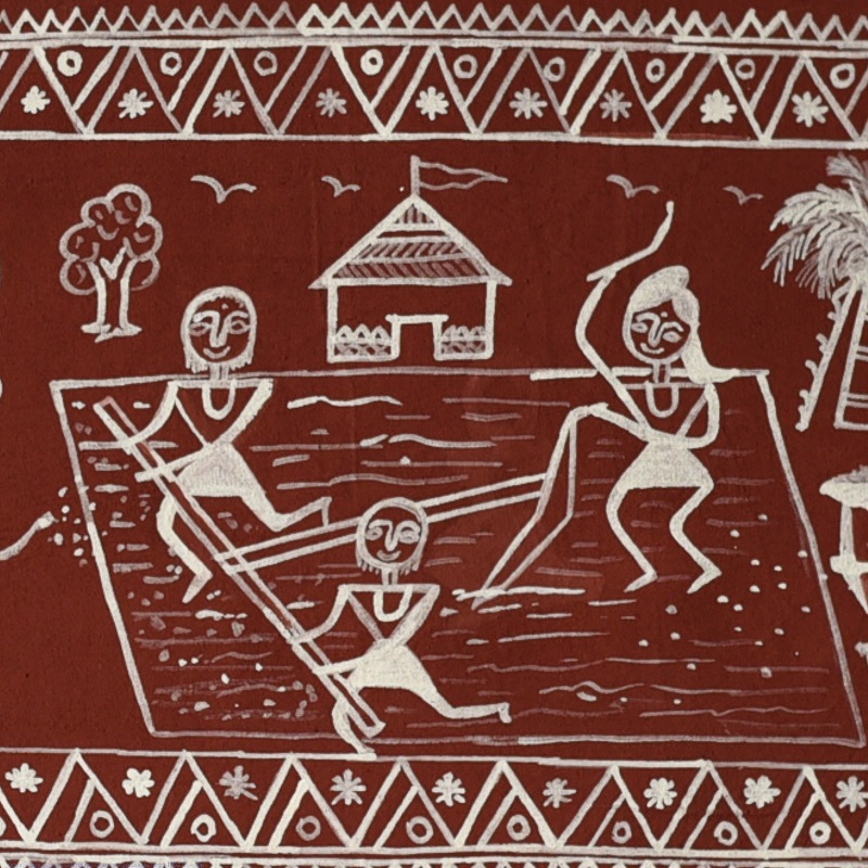 Traditional Muriya Painting | Bhitti Chitra chhatisgarh
