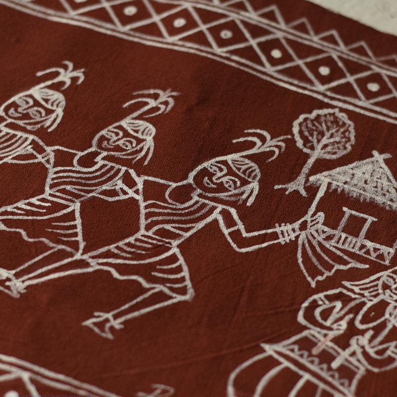 Traditional Muriya Painting | Bhitti Chitra ~ Mandar Dance