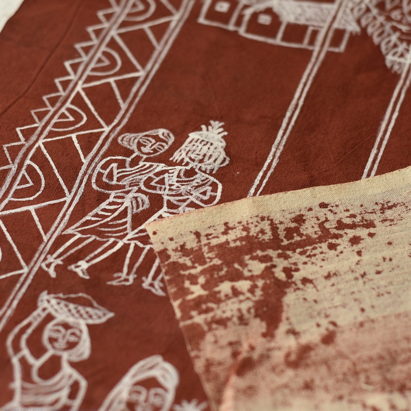 Traditional Muriya Painting | Bhitti Chitra ~ Wedding