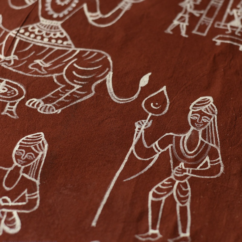 Traditional Muriya Painting | Bhitti Chitra ~ Danteshwari Jatra